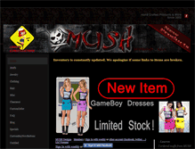 Tablet Screenshot of mush-designs.com